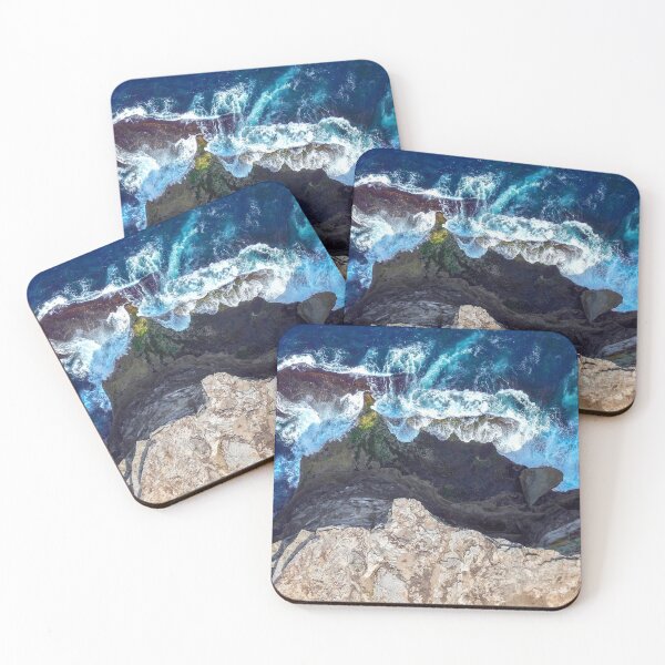 Item preview, Ocean Waves at Sydney East Cliffs | Aerial Photography  designed and sold by The-Drone-Man.