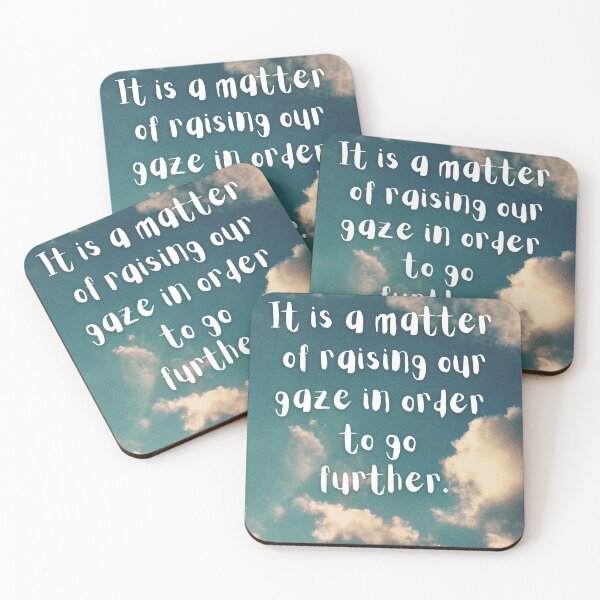 Item preview, It is a matter of raising our gaze in order to go further. designed and sold by mybrightcorner.