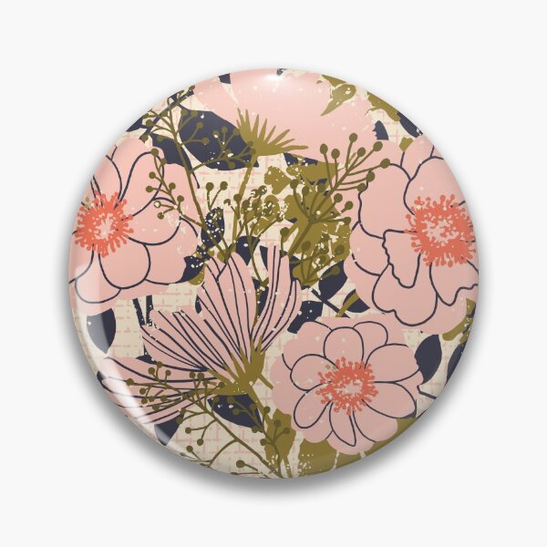 Item preview,  Ramo de flores ~ sobre crema designed and sold by RetroRudolphs.