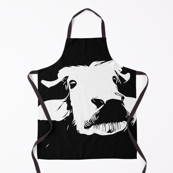 Item preview, Cow's head silhouette designed and sold by ZuZaFo.