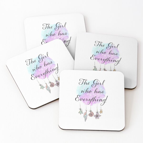 Item preview, The Girl who has everything seashells designed and sold by Mermama-House.