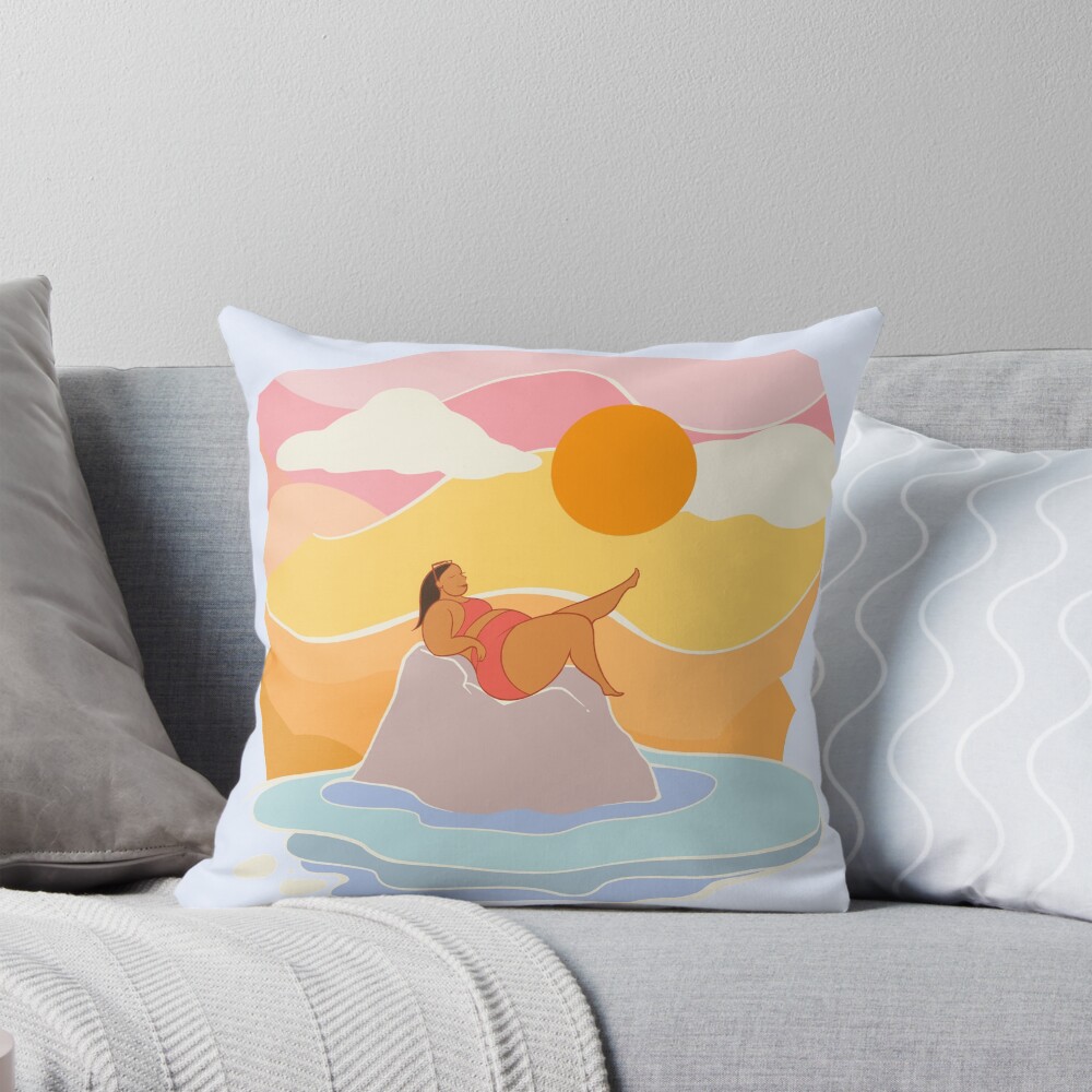 Item preview, Throw Pillow designed and sold by myfirstapt.