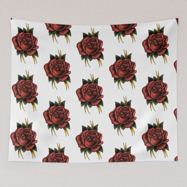 Item preview, Traditional Rose designed and sold by Jilly Rose Ink.