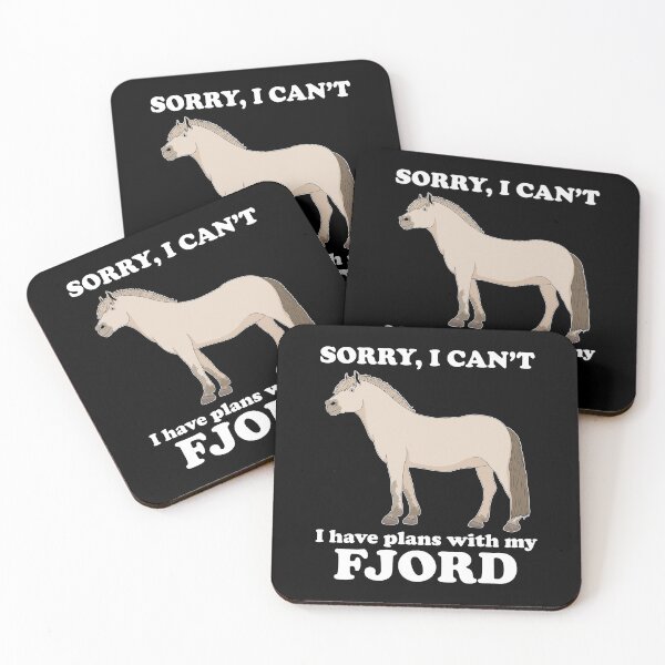 Item preview, Funny Owner Plans With My Fjord Horse design designed and sold by jakehughes2015.