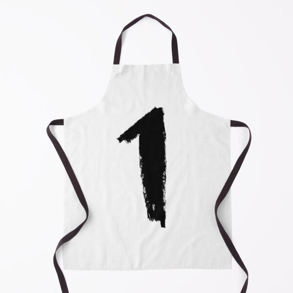 Item preview, Handwritten Numerals: One, Number 1 designed and sold by badlydrawnbabe.