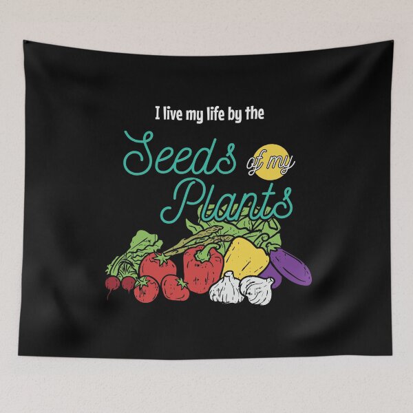 Item preview, I life my Life by the Seeds of my Plants Farm Farmer Market  designed and sold by Rzelemenz.