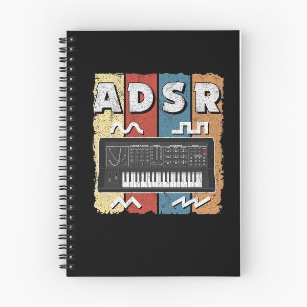 Item preview, ADSR Vintage Analog Synthesizer Gift Retro Synths designed and sold by Stronzi.