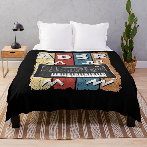 Item preview, ADSR Vintage Analog Synthesizer Gift Retro Synths designed and sold by Stronzi.