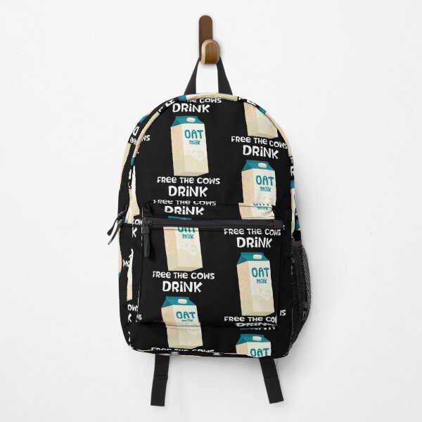 Item preview, Funny Vegan Free The Cows Drink Oat Milk graphic designed and sold by jakehughes2015.
