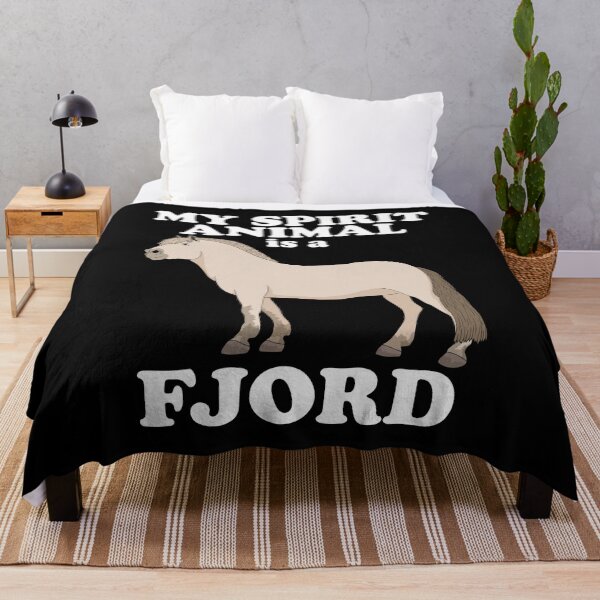 Item preview, Funny My Spirit Animal Is A Fjord Horse product designed and sold by jakehughes2015.