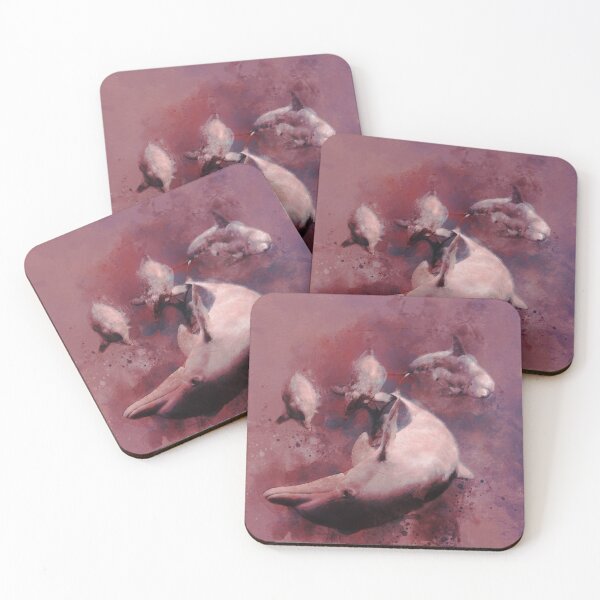 Item preview, Dolphins best aquarelle design  designed and sold by Aqua-Diamond.