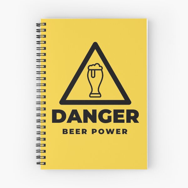 Item preview, Danger Beer Power - Funny Beer T Shirt designed and sold by Marcela872020.