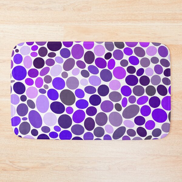 Item preview, Pebbles Purple White designed and sold by Owen1976.