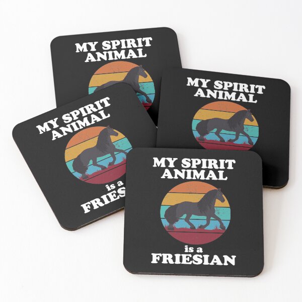 Item preview, Funny My Spirit Animal Is A Friesian Horse product designed and sold by jakehughes2015.