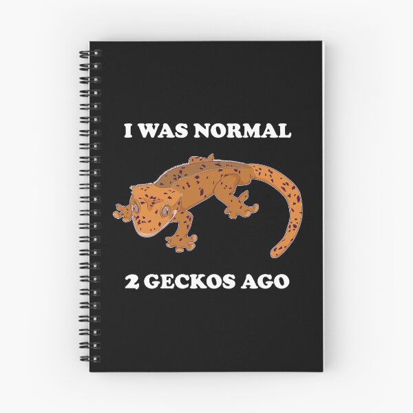 Item preview, Funny I Was Normal Crested Gecko Pet Lizard graphic designed and sold by jakehughes2015.