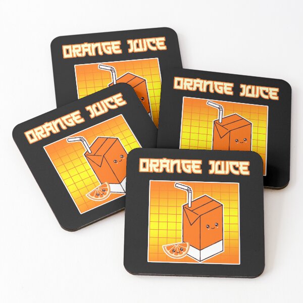 Item preview, Kawaii Orange Juice  designed and sold by DynastyArt.
