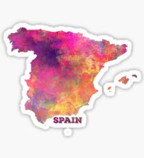 Pegatina Mapa de España
