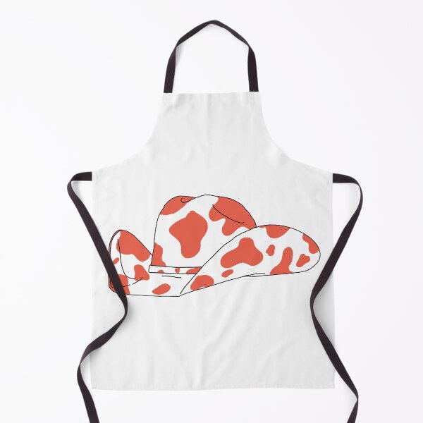 Item preview, Red Cowprint Cowgirl Cowboy Hat designed and sold by ARS Design.