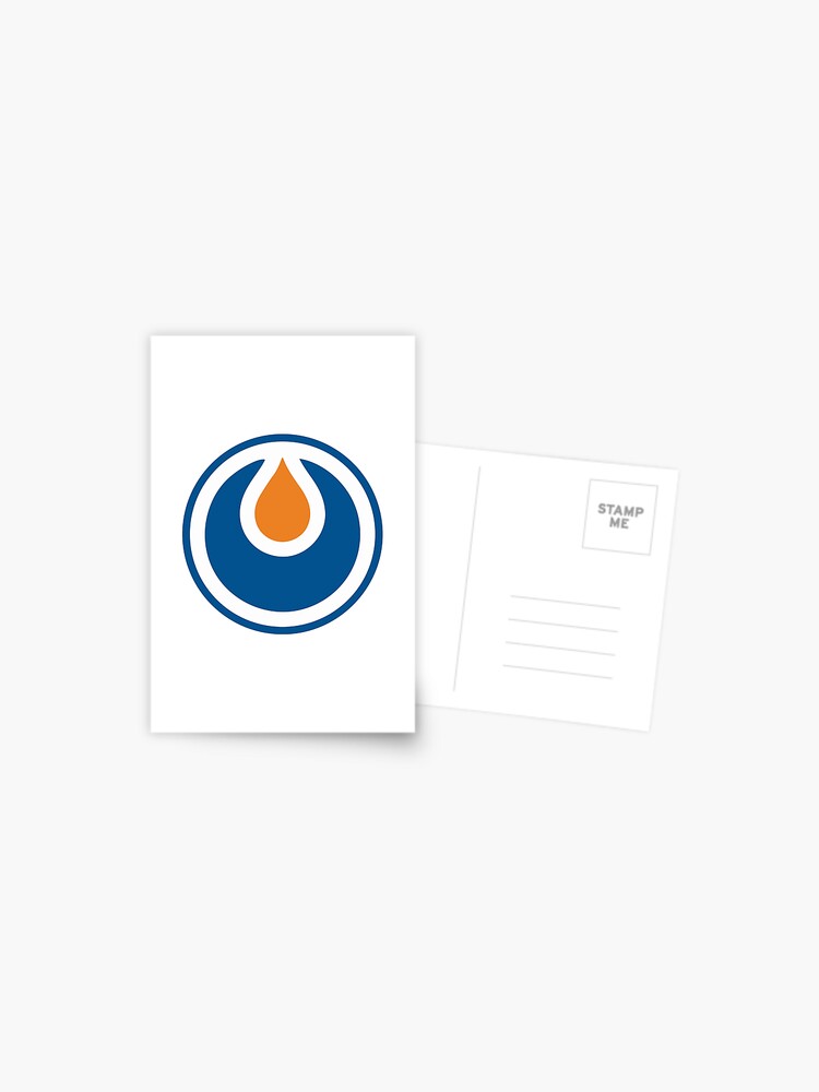 edmonton oilers reverse retro  Sticker for Sale by Hungry Hungry Buffalo