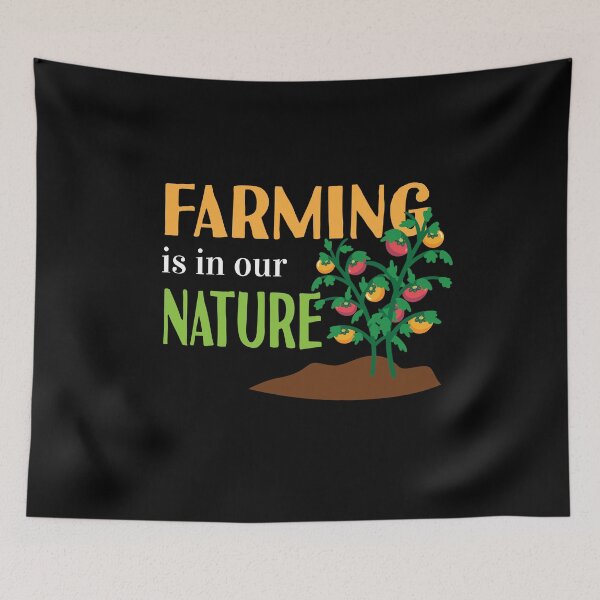 Item preview, Farming is in Our Nature  Farmer Saying Local Farmer Market  designed and sold by Rzelemenz.