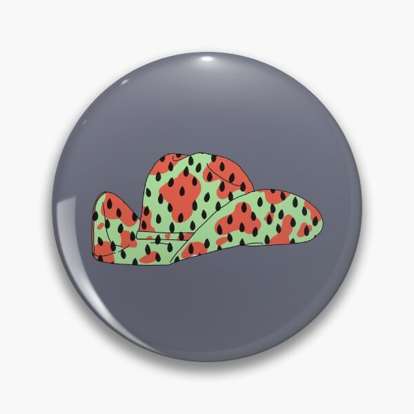 Item preview, Watermelon Cowprint Cowgirl Cowboy Hat designed and sold by ARS Design.