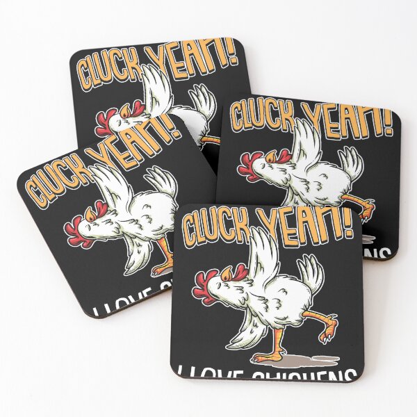 Item preview, Cluck Yeah I love Chickens Funny Chicken Farmer saying  designed and sold by Rzelemenz.