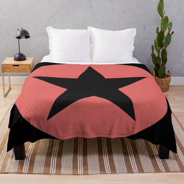 Item preview, Black and Red Star Graphic designed and sold by iscaStudioArt.