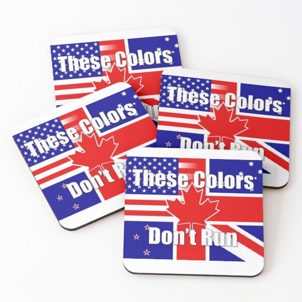 Item preview, These Colors Don't Run (US spelling) designed and sold by BoozyBadger.