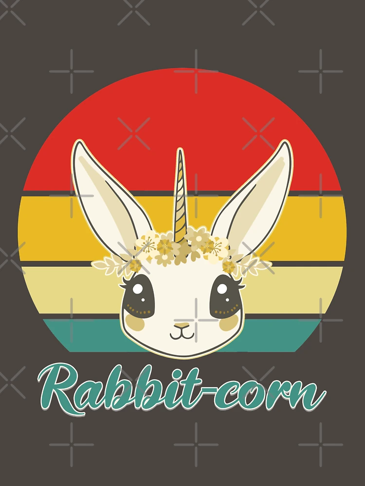 Thumbnail 7 of 7, Classic T-Shirt, Rabbit Unicorn / Rabbit-corn designed and sold by Designs-RZ.