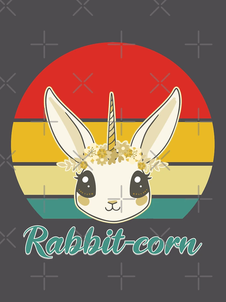 Thumbnail 6 of 6, Premium Oversized Hoodie, Rabbit Unicorn / Rabbit-corn designed and sold by Designs-RZ.