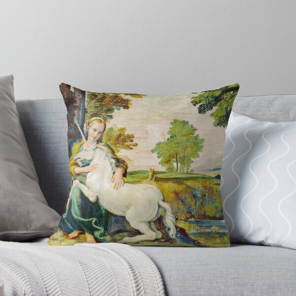 Item preview, Virgin with a Unicorn - Domenichino designed and sold by brushandframes.