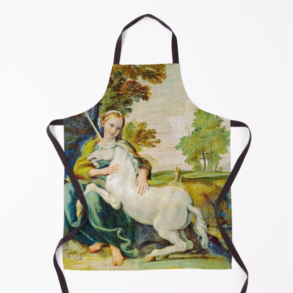 Item preview, Virgin with a Unicorn - Domenichino designed and sold by brushandframes.