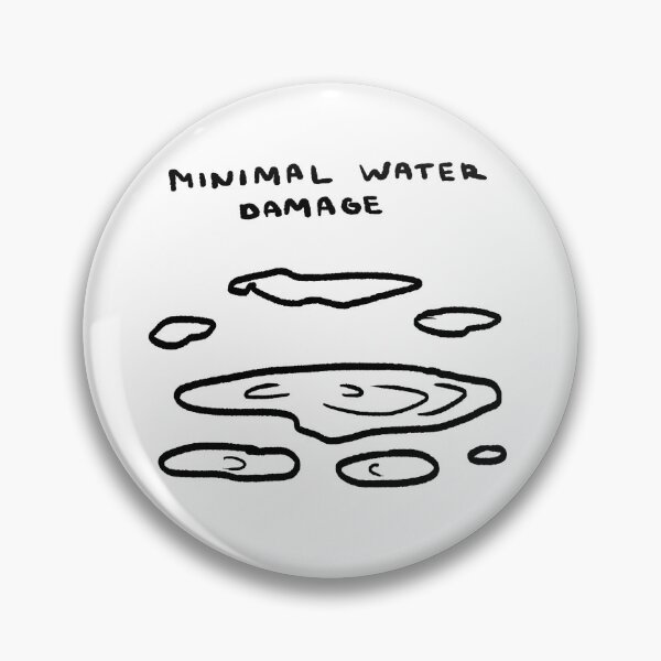 Item preview, Minimal Water Damage designed and sold by 4naans.