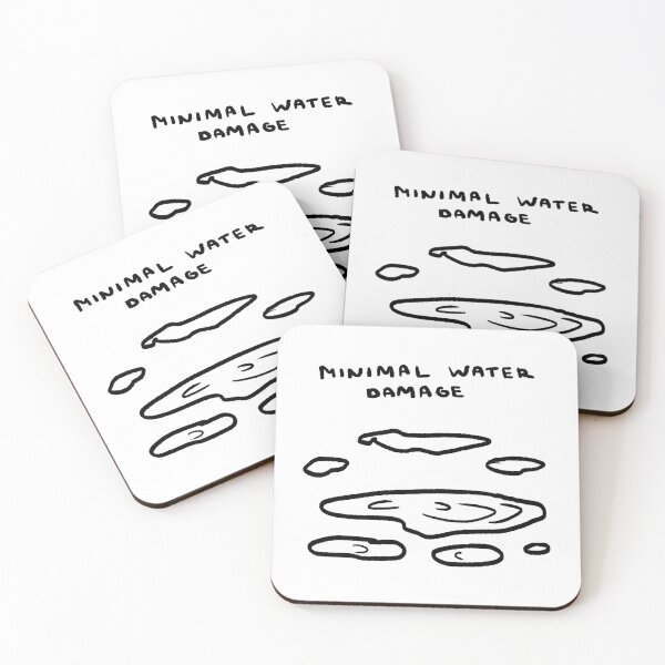 Item preview, Minimal Water Damage designed and sold by 4naans.
