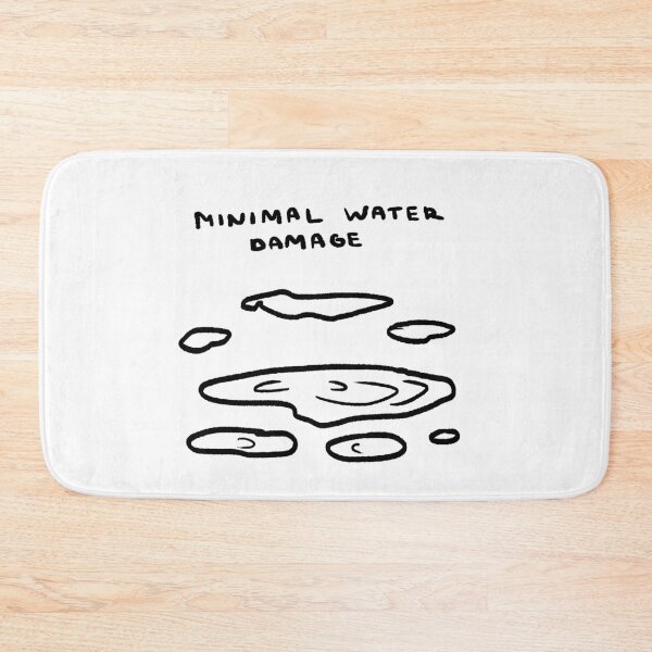 Item preview, Minimal Water Damage designed and sold by 4naans.