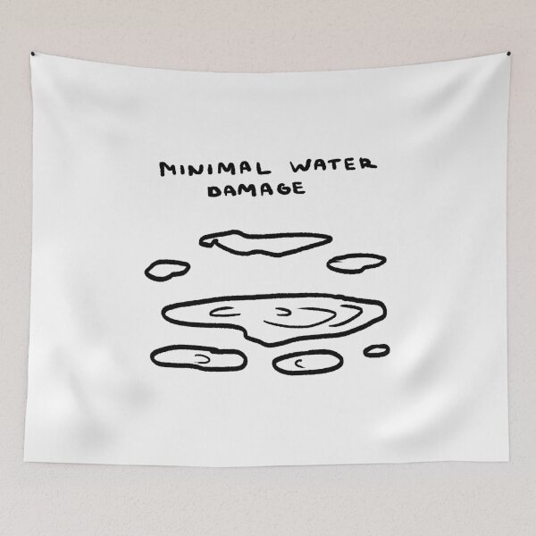 Item preview, Minimal Water Damage designed and sold by 4naans.