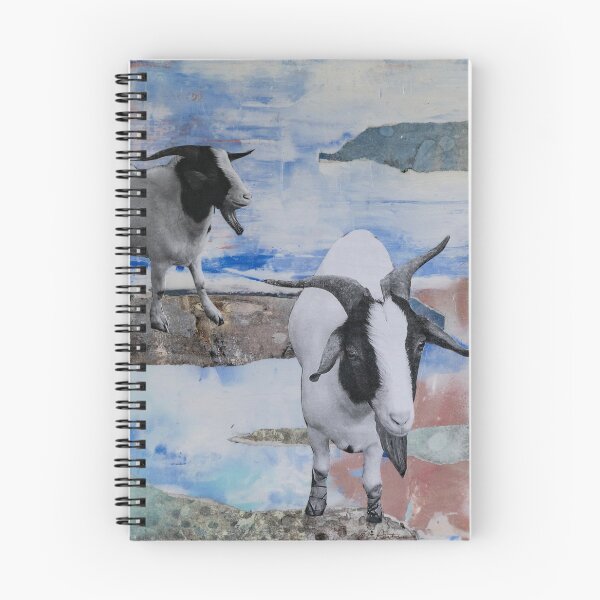 Item preview, 2 Fainting Goats Dancing in the Clouds designed and sold by Connie Pirtle.
