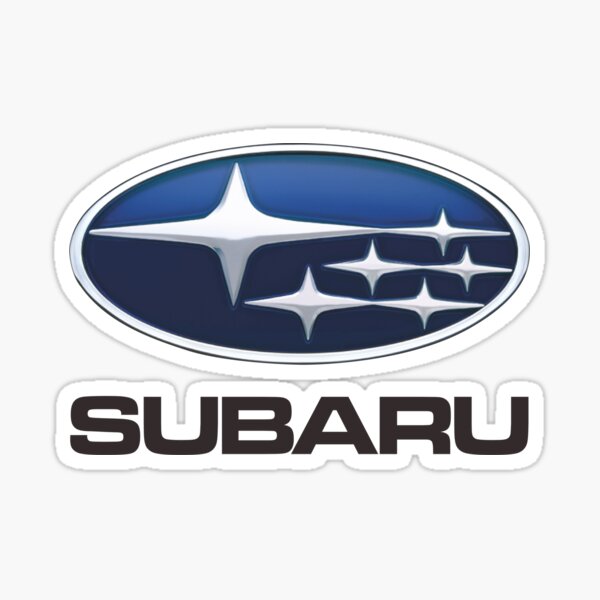 Subaru. Sticker