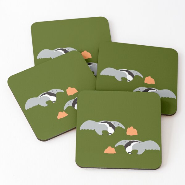 Item preview, giant anteater termite mound green designed and sold by MiraNomegusta.