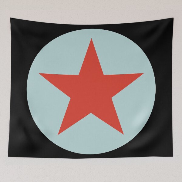 Item preview, Iconic Red Star Graphic designed and sold by iscaStudioArt.