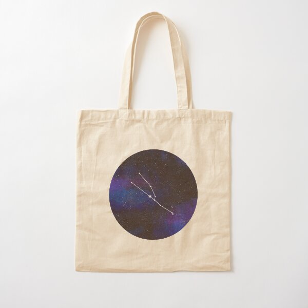 Taurus - galaxy star constellation Cotton Tote Bag