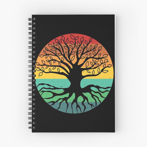 Item preview, Retro Sunset tree of life designed and sold by DynastyArt.