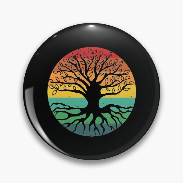 Item preview, Retro Sunset tree of life designed and sold by DynastyArt.