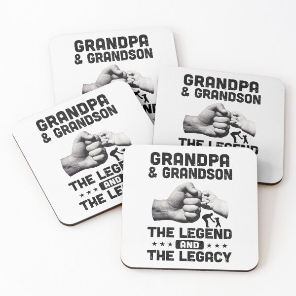 Artikelvorschau,  Opa und Enkel Die Legende und die Lengacy | Geschenkidee | Geschenk für Opa | Geschenk für Sohn | Geschenk für Enkel entworfen und verkauft von LanPhan.