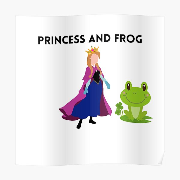 Download Princess And Frog Posters Redbubble