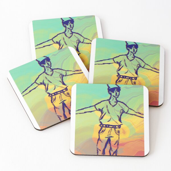 Item preview, Indie vibe skater boy designed and sold by RainbowStarArt.