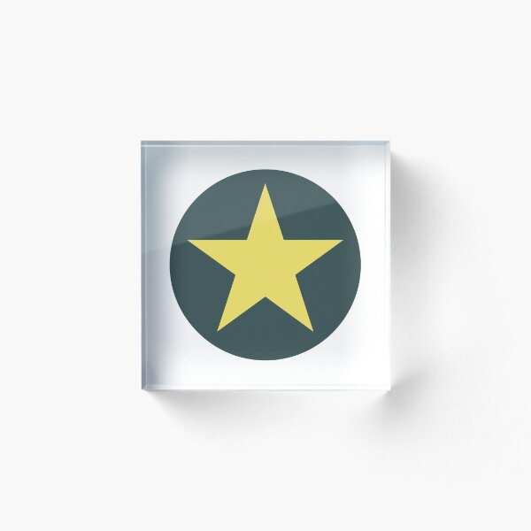 Item preview, Yellow and Grey Star designed and sold by iscaStudioArt.