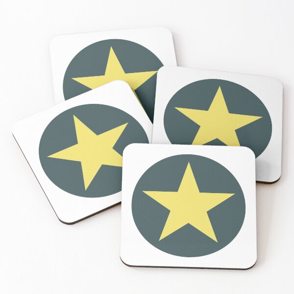 Item preview, Yellow and Grey Star designed and sold by iscaStudioArt.