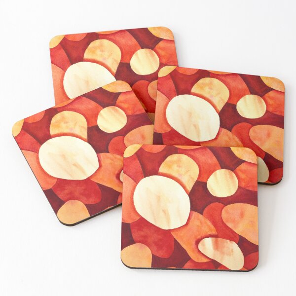 Item preview, Orange Pebble Painting  designed and sold by Jovydesign.