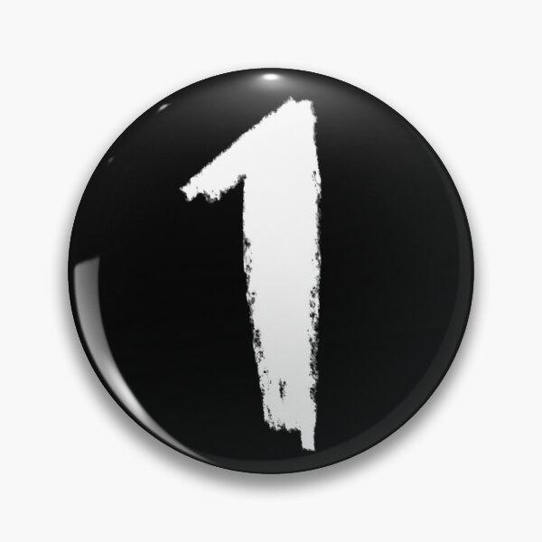 Item preview, Handwritten Numeral: One, Number 1  designed and sold by badlydrawnbabe.